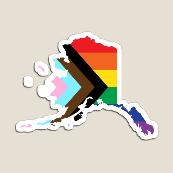 Item preview, Alaska Progress Pride designed and sold by littleSamantics.