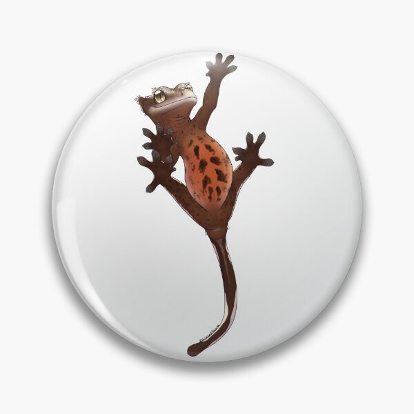 Artikelvorschau, Kletternder Crestie - Brown entworfen und verkauft von LizardBeans.