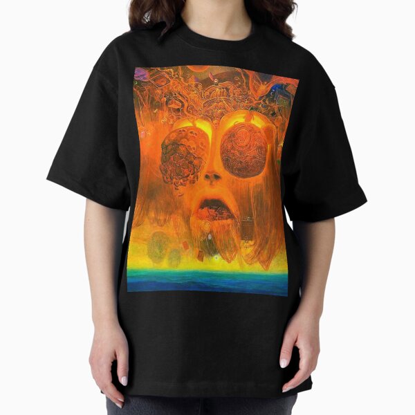 Aperçu de l'œuvre Sans titre (Organisme Orange) de Zdzisław Beksiński créée et vendue par IndieArtDream.