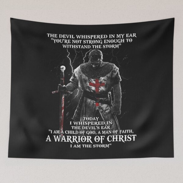 Item preview, A Warrior of christ designed and sold by wriunimso.