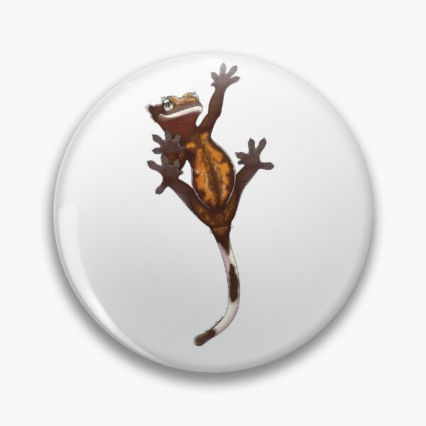 Artikelvorschau, Kletternder Crestie - Dunkelbraun entworfen und verkauft von LizardBeans.
