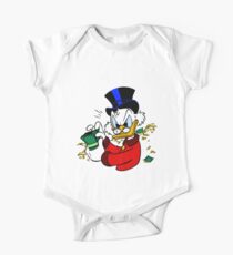 Dagobert Duck Baby Body Kurzarm