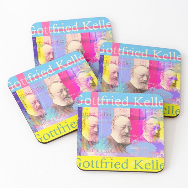 Item preview, Gottfried Keller, Swiss writer designed and sold by Mauswohn.