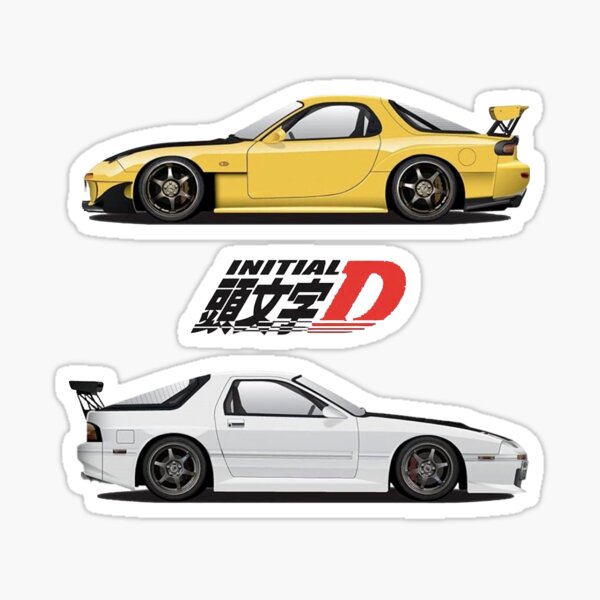 Vista previa del artículo con la obra «El RX7 rotativo de los hermanos Takahashi», diseñado y vendido por ilFrambo.