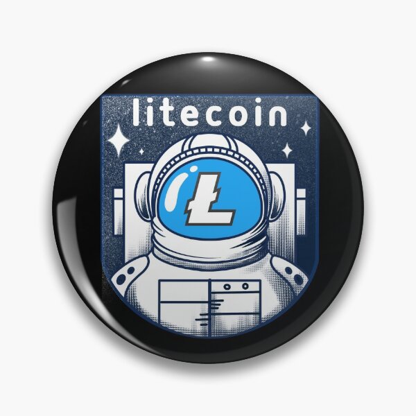 Item preview, Litecoin LTC Moon Man designed and sold by Bitcoin-Fashion.