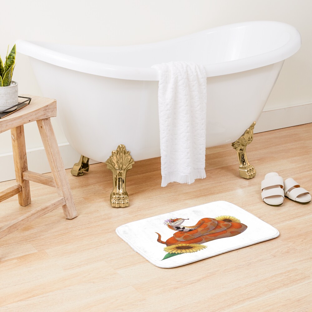 Item preview, Bath Mat designed and sold by LizardBeans.