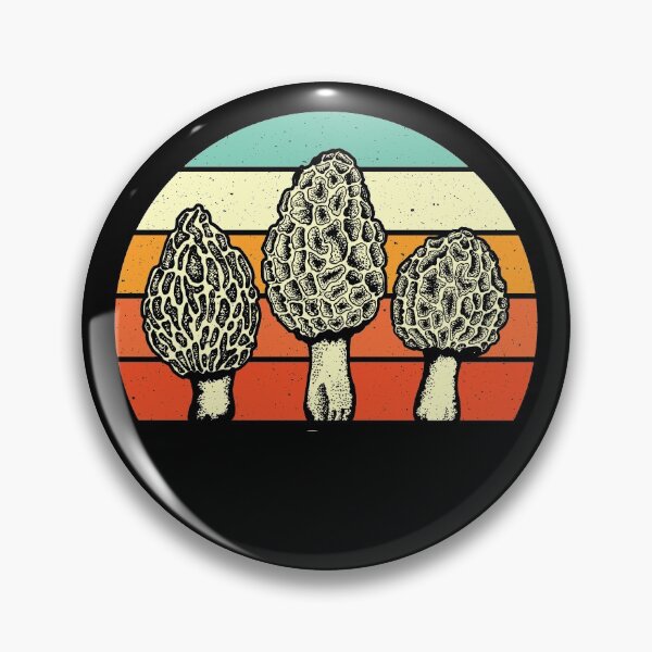 Item preview, Retro Vintage Morel Mushrooms designed and sold by EstelleStar.