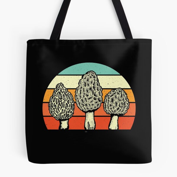 Item preview, Retro Vintage Morel Mushrooms designed and sold by EstelleStar.