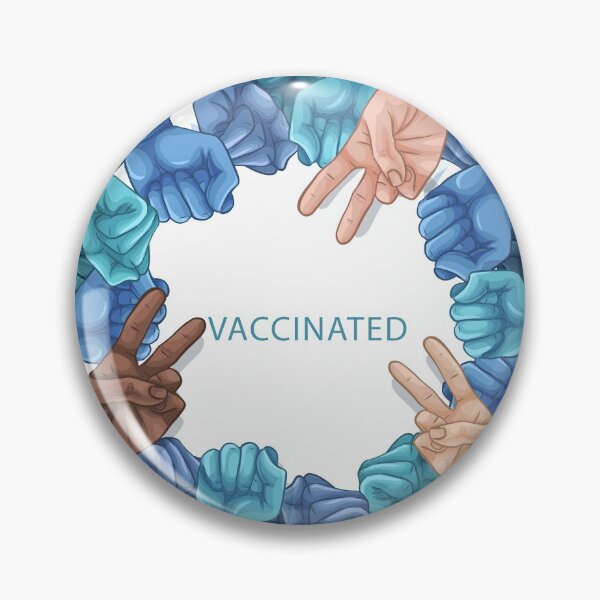 Item preview, Finally Vaccinated  designed and sold by Omar Fawzy.