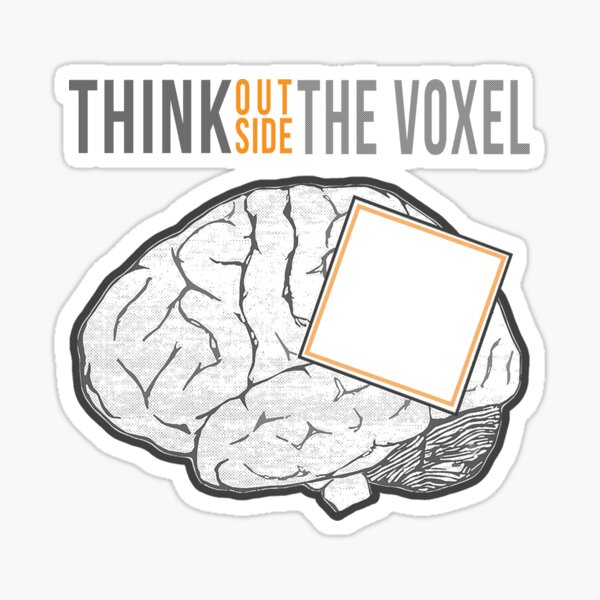 Item preview, Think Outside the Voxel designed and sold by thescientish.