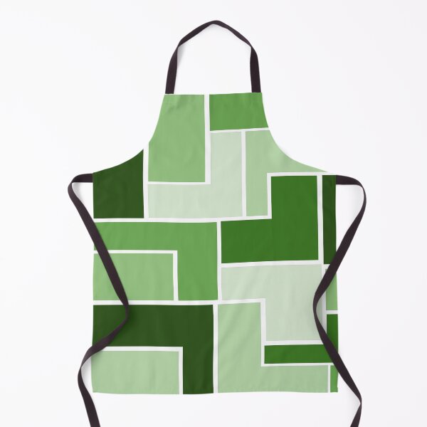 Item preview, Green L-Shaped Hexagons designed and sold by shahramroj.