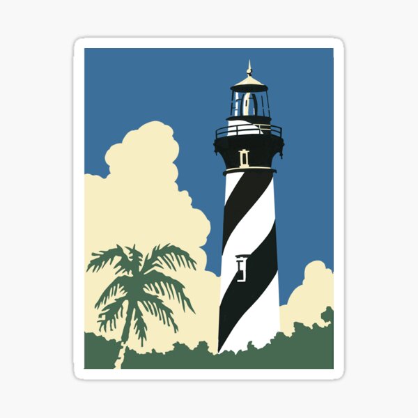 St. Augustine Lighthouse Florida Sticker