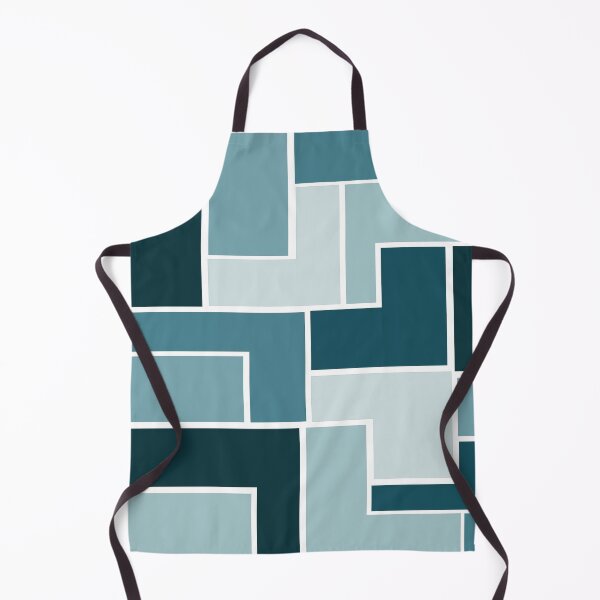 Item preview, Cyan L-Shaped Hexagons designed and sold by shahramroj.
