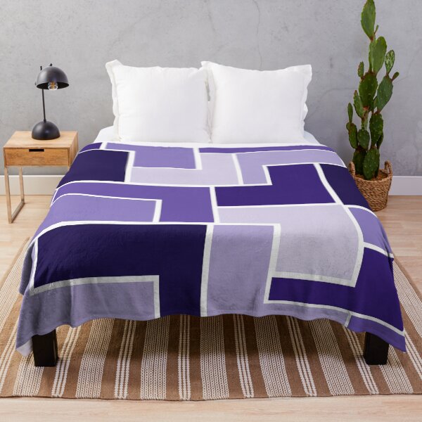 Item preview, Purple L-Shaped Hexagons designed and sold by shahramroj.