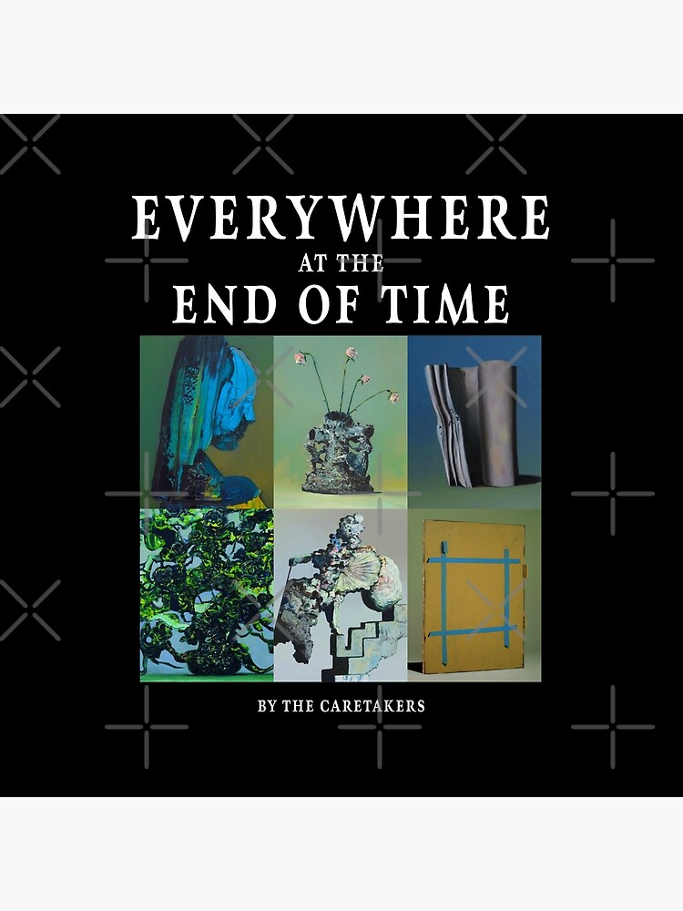 Everywhere at the End of Time by the Caretaker Album Cover Art Collection  Spiral Notebook for Sale by rhonstoppable27