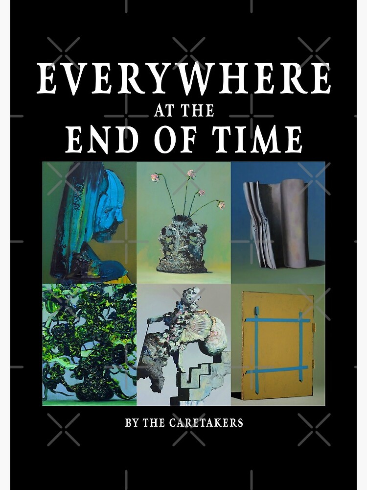 Everywhere at the End of Time by the Caretaker Album Cover Art Collection  Spiral Notebook for Sale by rhonstoppable27