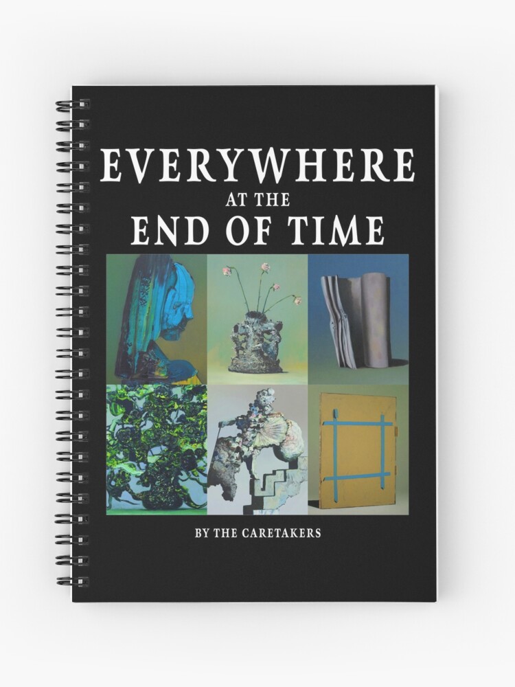 Everywhere at the End of Time by the Caretaker Album Cover Art Collection  Spiral Notebook for Sale by rhonstoppable27