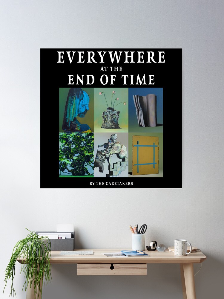 Everywhere at the End of Time by the Caretaker Album Cover Art Collection  Lightweight Hoodie for Sale by rhonstoppable27