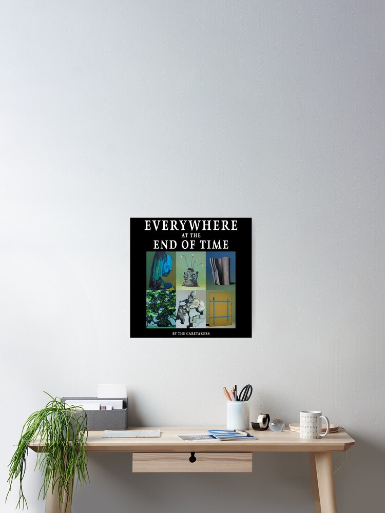 Everywhere at the End of Time by the Caretaker Album Cover Art Collection  Spiral Notebook for Sale by rhonstoppable27