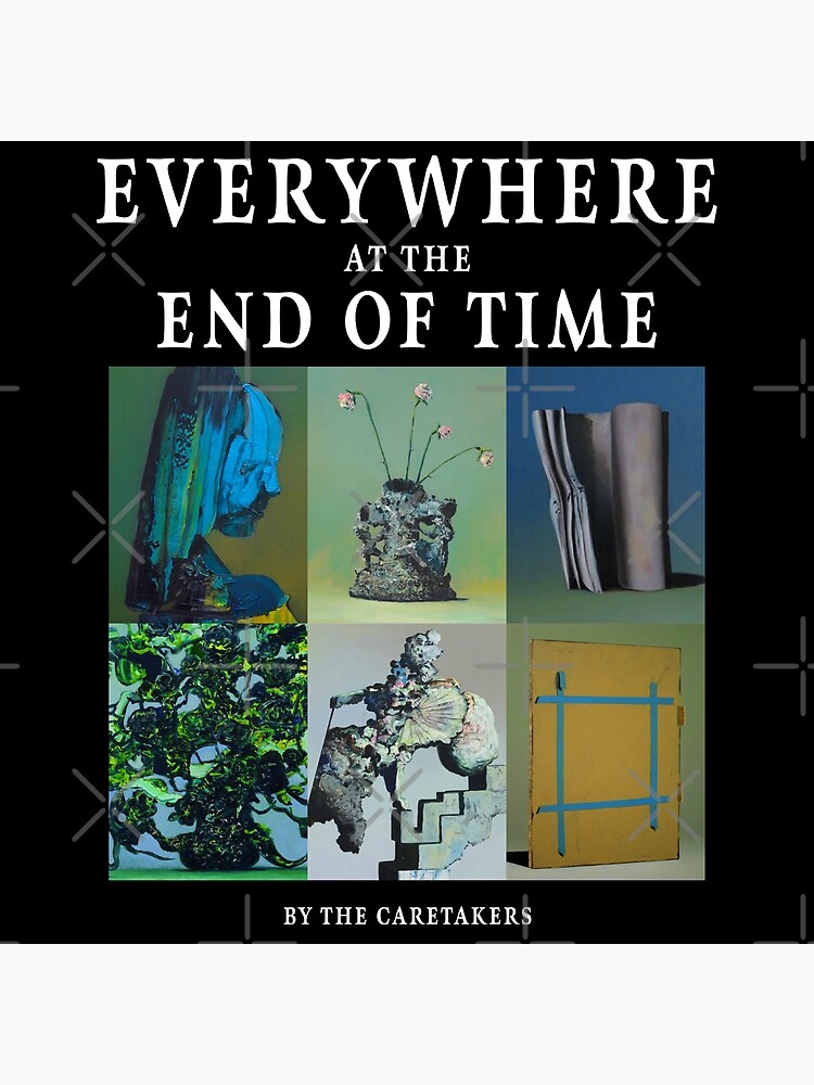 The Caretaker Everywhere At The End Of Time Stage 3 Album Cover Sticker