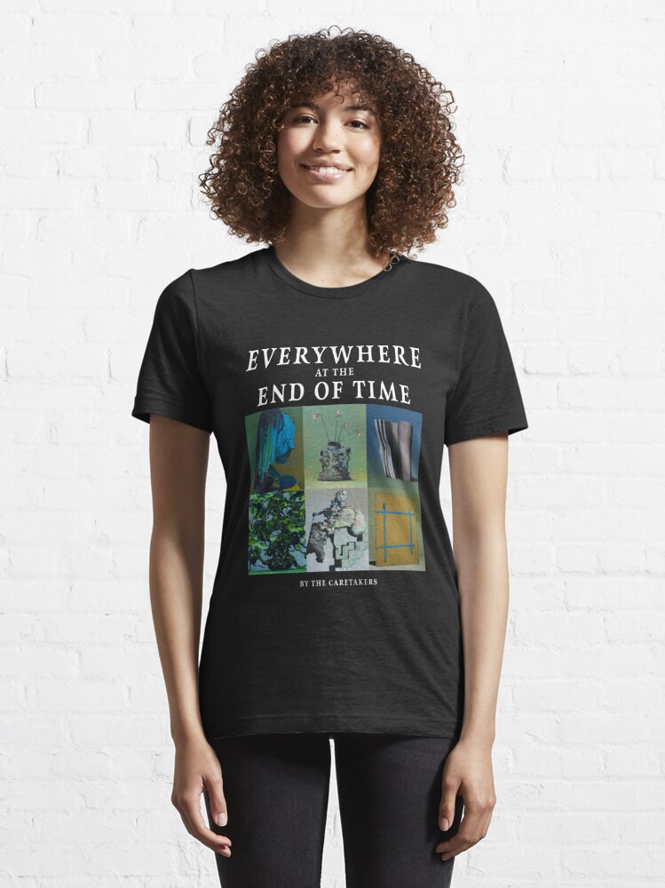 The Caretaker Everywhere At The End Of Time Stage 1 Album Cover T-Shirt  White