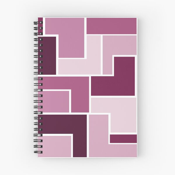 Item preview, Magenta L-Shaped Hexagons designed and sold by shahramroj.