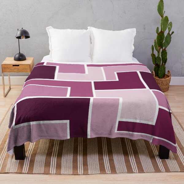 Item preview, Magenta L-Shaped Hexagons designed and sold by shahramroj.