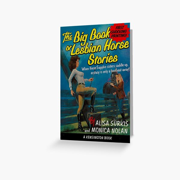 Item preview, The Big Book of Lesbian Horse Stories designed and sold by ellieswilson.