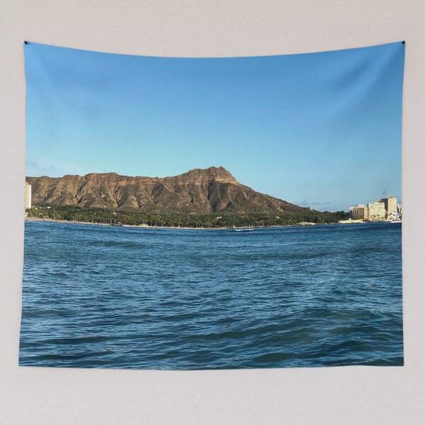 Item preview, Diamond Head/ Waikiki Hawaii designed and sold by SunnyDesignsCo.