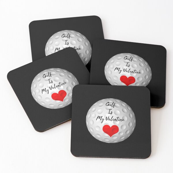 Item preview, Golf Is My Valentine designed and sold by superdumb70.