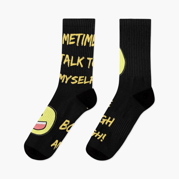 Item preview, Sometimes I Talk to Myself Then We Both Laugh designed and sold by ittybittyowl.