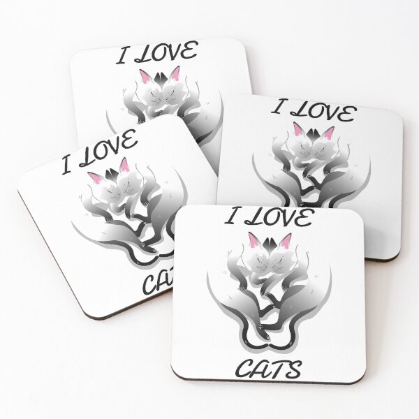 Item preview, I Love Cats designed and sold by greenchimp.