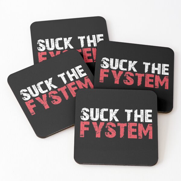 Item preview, Suck the Fystem Resistance Protest Fuck FCK System designed and sold by blikonie.