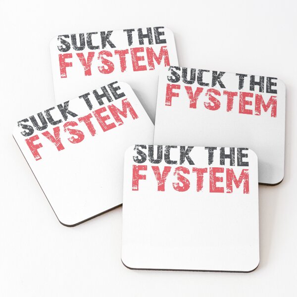 Item preview, Suck the Fystem Resistance Protest Fuck FCK System designed and sold by blikonie.