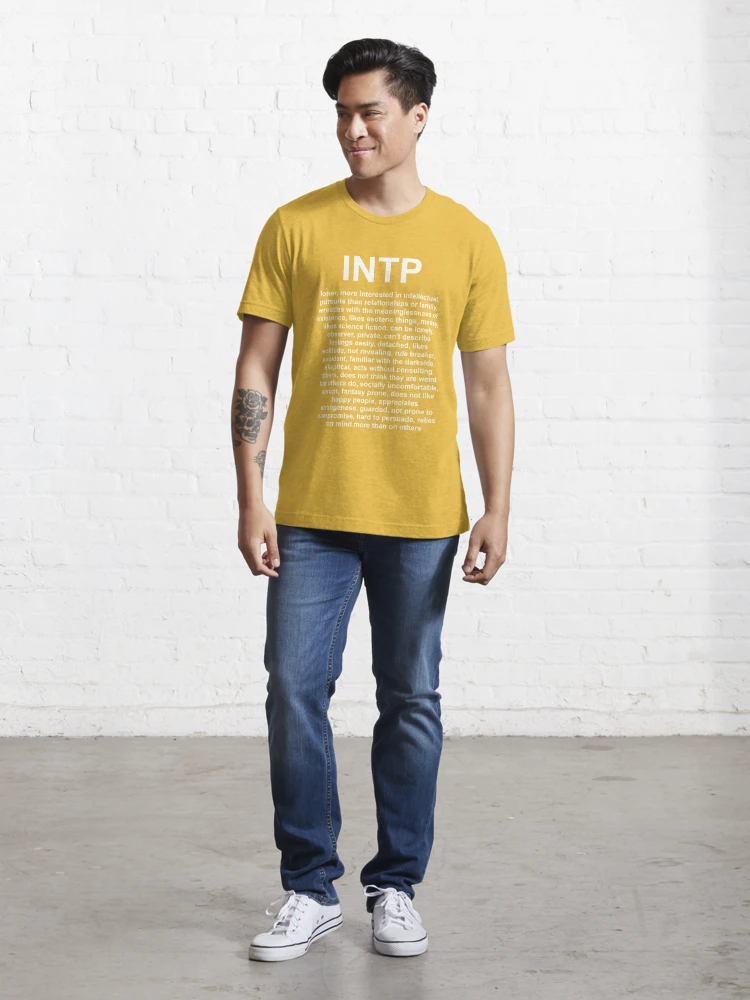 INTP the Logician Funny Definition Shirt Myers Briggs Shirt Personality  Type INTP Shirt MBTI Gift Psychology Gift Introvert Gift -  Canada