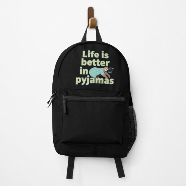 Item preview, Life is Better in Pyjamas. Sloth in Pyjamas designed and sold by Hilomind.