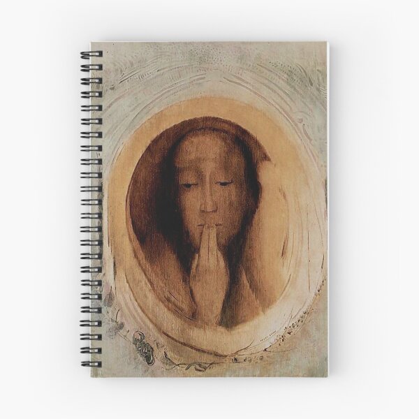 Item preview, Silence by Odilon Redon designed and sold by IndieArtDream.