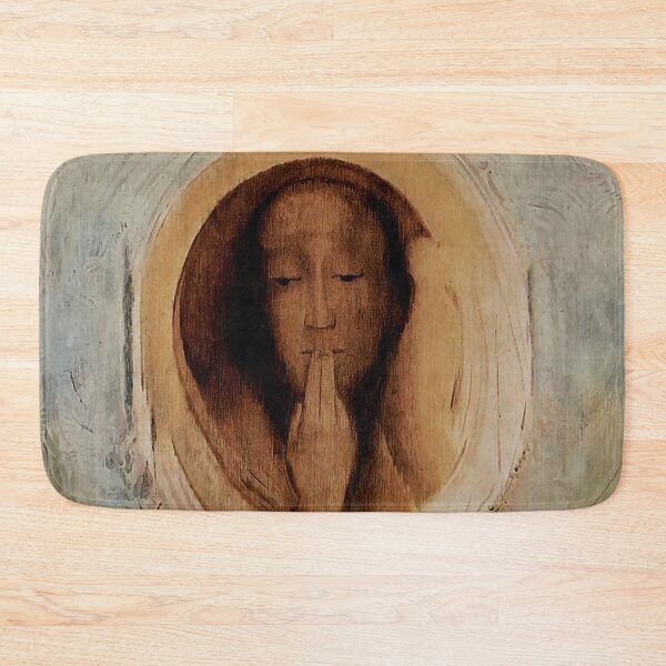 Item preview, Silence by Odilon Redon designed and sold by IndieArtDream.