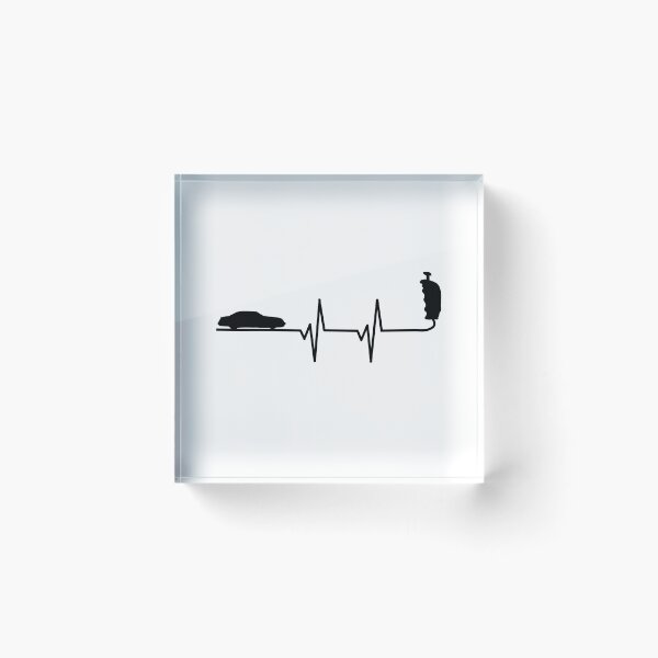 Item preview, Slot Car Racing Heartbeat Pulse Gift For Slot Car Lovers designed and sold by JokeGysen.