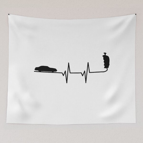 Item preview, Slot Car Racing Heartbeat Pulse Gift For Slot Car Lovers designed and sold by JokeGysen.