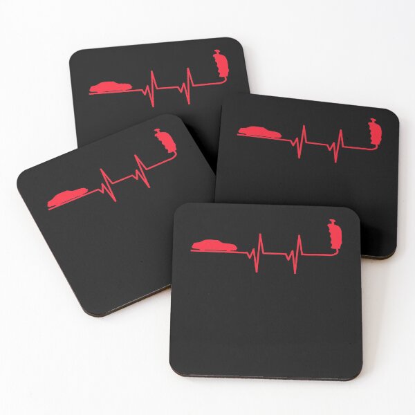 Item preview, Slot Car Racing Heartbeat Pulse Gift For Slot Car Lovers designed and sold by JokeGysen.