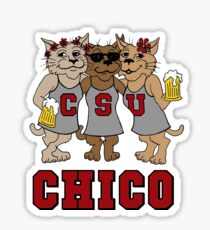 CSU CHICO - Wildcats Sticker
