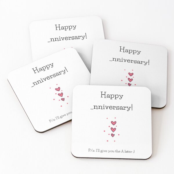 Item preview, Happy anniversary without an A designed and sold by obinrebel.