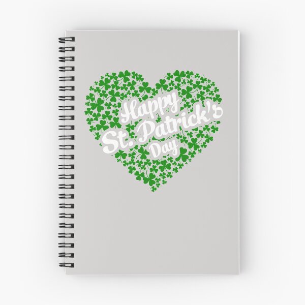Item preview, Happy St Patricks Day Shamrock Heart Valentines Day Gift designed and sold by GINIART.