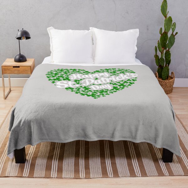 Item preview, Happy St Patricks Day Shamrock Heart Valentines Day Gift designed and sold by GINIART.