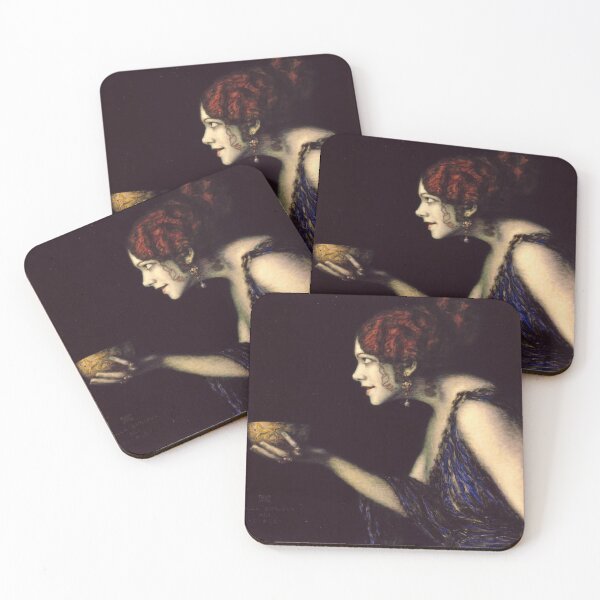 Item preview, Study of Tilla Durieux as a Circe by Franz von Stuck designed and sold by IndieArtDream.
