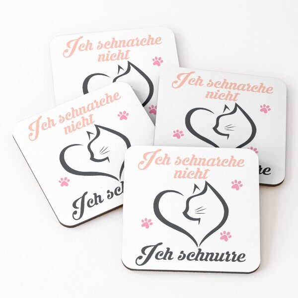 Artikelvorschau, Ich schnarchen nicht ich schnurren Katze Haustier entworfen und verkauft von blikonie.