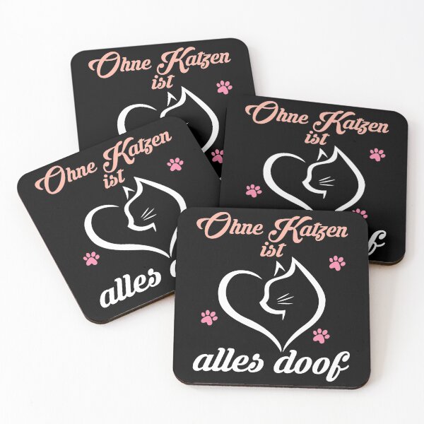 Artikelvorschau, Ohne Katze ist alles doof Haustier Kätzchen Mieze entworfen und verkauft von blikonie.