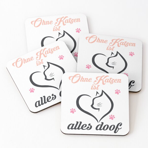 Artikelvorschau, Ohne Katze ist alles doof Haustier Kätzchen Mieze entworfen und verkauft von blikonie.