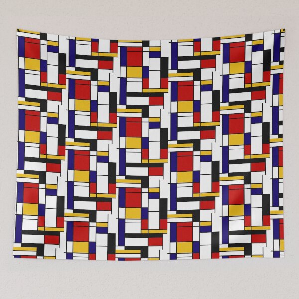 Item preview, Piet Mondrian designed and sold by sarahrose20.